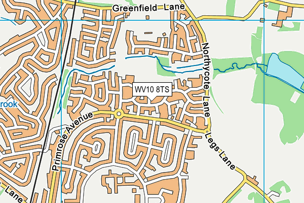 WV10 8TS map - OS VectorMap District (Ordnance Survey) WV10 8TS map - OS VectorMap District (Ordnance Survey)