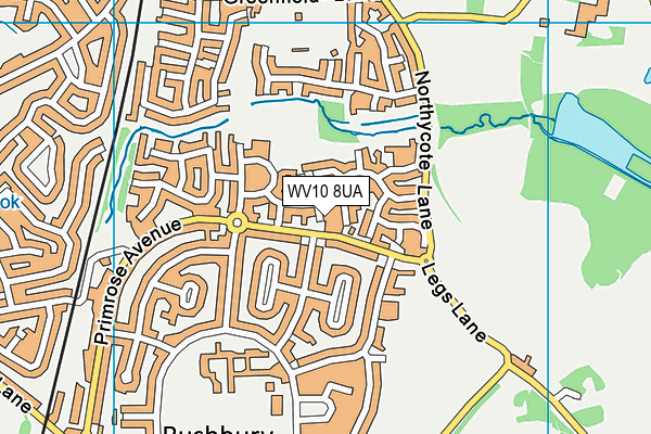 WV10 8UA map - OS VectorMap District (Ordnance Survey) WV10 8UA map - OS VectorMap District (Ordnance Survey)