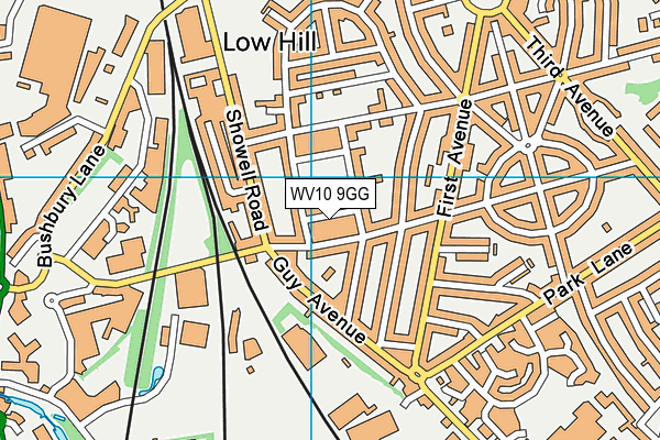 WV10 9GG map - OS VectorMap District (Ordnance Survey) WV10 9GG map - OS VectorMap District (Ordnance Survey)