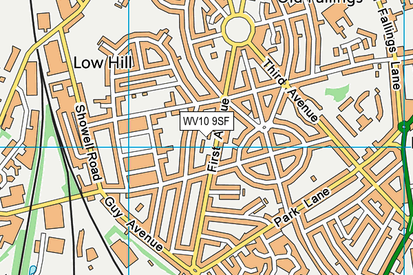 WV10 9SF map - OS VectorMap District (Ordnance Survey) WV10 9SF map - OS VectorMap District (Ordnance Survey)