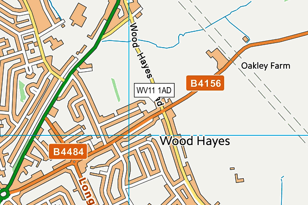 WV11 1AD map - OS VectorMap District (Ordnance Survey) WV11 1AD map - OS VectorMap District (Ordnance Survey)