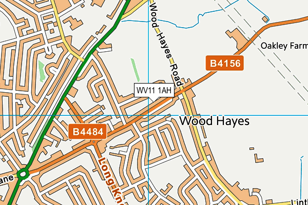 WV11 1AH map - OS VectorMap District (Ordnance Survey) WV11 1AH map - OS VectorMap District (Ordnance Survey)