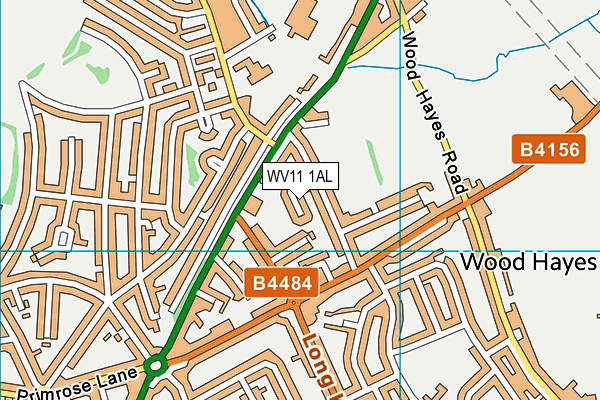 WV11 1AL map - OS VectorMap District (Ordnance Survey) WV11 1AL map - OS VectorMap District (Ordnance Survey)