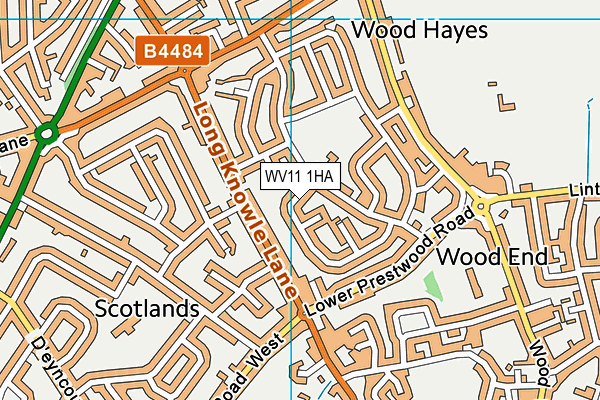 WV11 1HA map - OS VectorMap District (Ordnance Survey) WV11 1HA map - OS VectorMap District (Ordnance Survey)