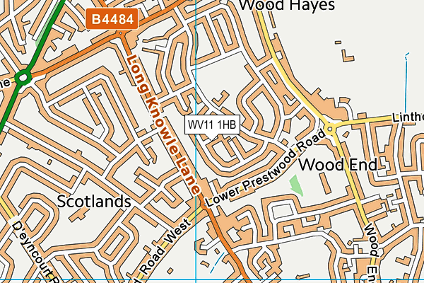 WV11 1HB map - OS VectorMap District (Ordnance Survey) WV11 1HB map - OS VectorMap District (Ordnance Survey)