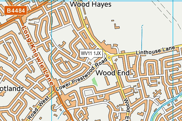 WV11 1JX map - OS VectorMap District (Ordnance Survey) WV11 1JX map - OS VectorMap District (Ordnance Survey)