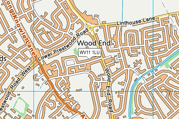 WV11 1LU map - OS VectorMap District (Ordnance Survey) WV11 1LU map - OS VectorMap District (Ordnance Survey)
