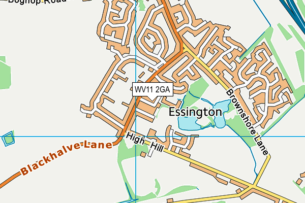 WV11 2GA map - OS VectorMap District (Ordnance Survey) WV11 2GA map - OS VectorMap District (Ordnance Survey)