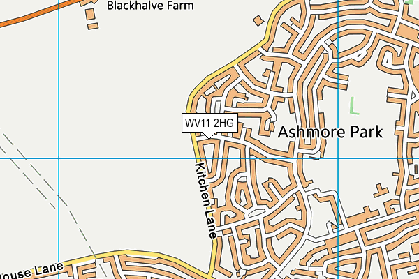 WV11 2HG map - OS VectorMap District (Ordnance Survey) WV11 2HG map - OS VectorMap District (Ordnance Survey)