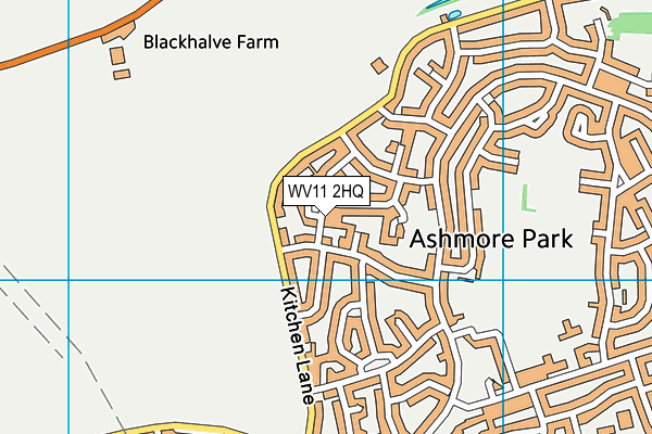 WV11 2HQ map - OS VectorMap District (Ordnance Survey) WV11 2HQ map - OS VectorMap District (Ordnance Survey)