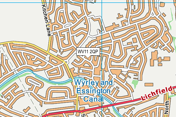 WV11 2QP map - OS VectorMap District (Ordnance Survey) WV11 2QP map - OS VectorMap District (Ordnance Survey)
