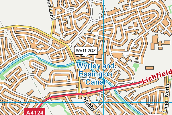 WV11 2QZ map - OS VectorMap District (Ordnance Survey) WV11 2QZ map - OS VectorMap District (Ordnance Survey)