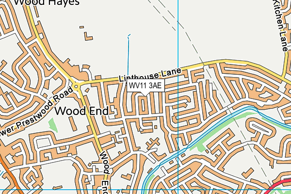 WV11 3AE map - OS VectorMap District (Ordnance Survey) WV11 3AE map - OS VectorMap District (Ordnance Survey)