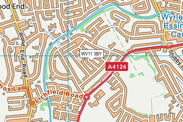 WV11 3BY map - OS VectorMap District (Ordnance Survey) WV11 3BY map - OS VectorMap District (Ordnance Survey)