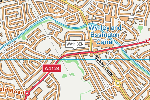 WV11 3EN map - OS VectorMap District (Ordnance Survey) WV11 3EN map - OS VectorMap District (Ordnance Survey)
