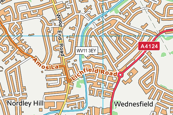 WV11 3EY map - OS VectorMap District (Ordnance Survey) WV11 3EY map - OS VectorMap District (Ordnance Survey)