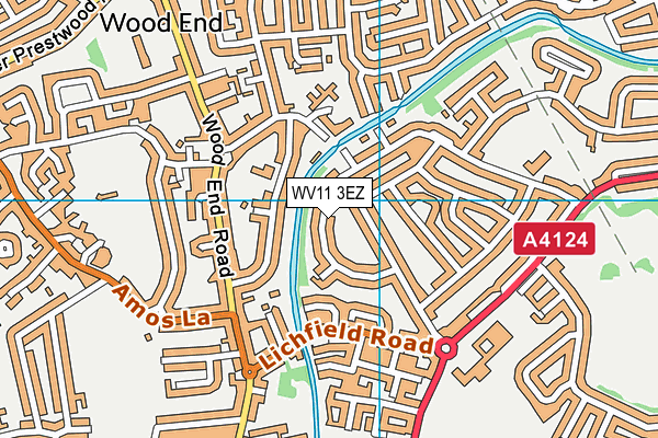 WV11 3EZ map - OS VectorMap District (Ordnance Survey) WV11 3EZ map - OS VectorMap District (Ordnance Survey)