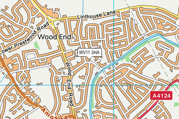 WV11 3HA map - OS VectorMap District (Ordnance Survey) WV11 3HA map - OS VectorMap District (Ordnance Survey)