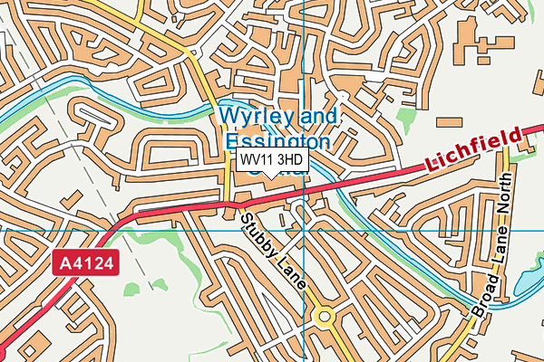 WV11 3HD map - OS VectorMap District (Ordnance Survey) WV11 3HD map - OS VectorMap District (Ordnance Survey)