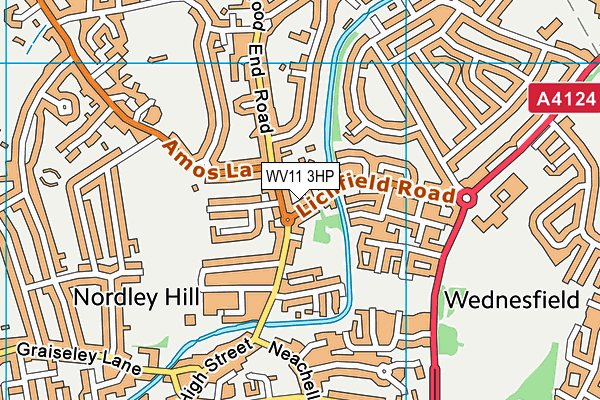 WV11 3HP map - OS VectorMap District (Ordnance Survey) WV11 3HP map - OS VectorMap District (Ordnance Survey)