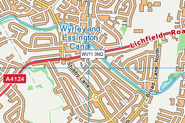 WV11 3NQ map - OS VectorMap District (Ordnance Survey) WV11 3NQ map - OS VectorMap District (Ordnance Survey)
