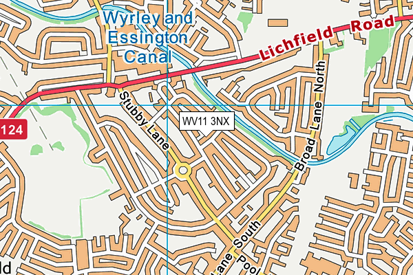 WV11 3NX map - OS VectorMap District (Ordnance Survey) WV11 3NX map - OS VectorMap District (Ordnance Survey)