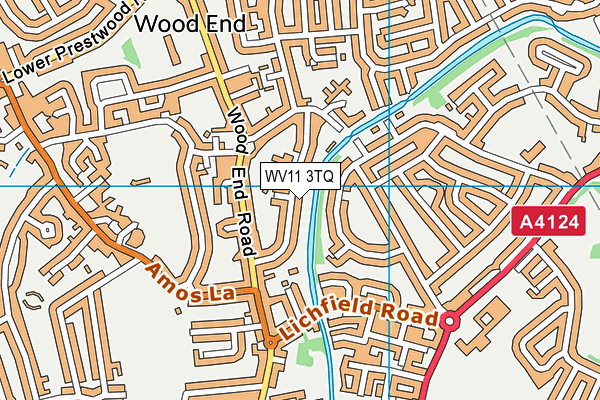 WV11 3TQ map - OS VectorMap District (Ordnance Survey) WV11 3TQ map - OS VectorMap District (Ordnance Survey)