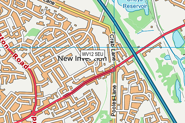WV12 5EU map - OS VectorMap District (Ordnance Survey) WV12 5EU map - OS VectorMap District (Ordnance Survey)