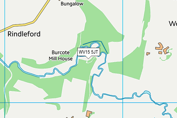 WV15 5JT map - OS VectorMap District (Ordnance Survey) WV15 5JT map - OS VectorMap District (Ordnance Survey)
