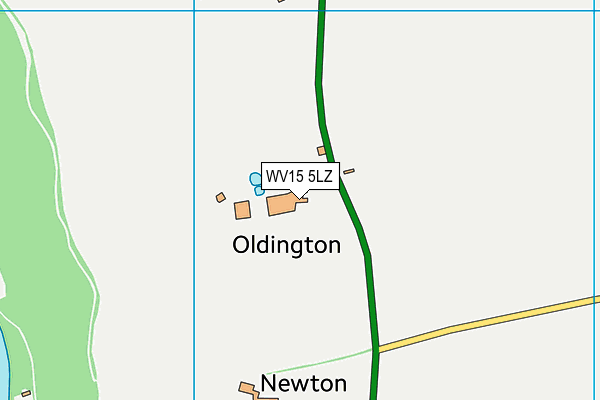 WV15 5LZ map - OS VectorMap District (Ordnance Survey) WV15 5LZ map - OS VectorMap District (Ordnance Survey)