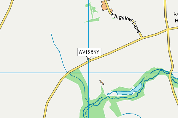 WV15 5NY map - OS VectorMap District (Ordnance Survey) WV15 5NY map - OS VectorMap District (Ordnance Survey)