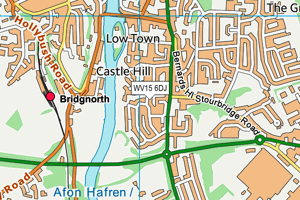 WV15 6DJ map - OS VectorMap District (Ordnance Survey) WV15 6DJ map - OS VectorMap District (Ordnance Survey)