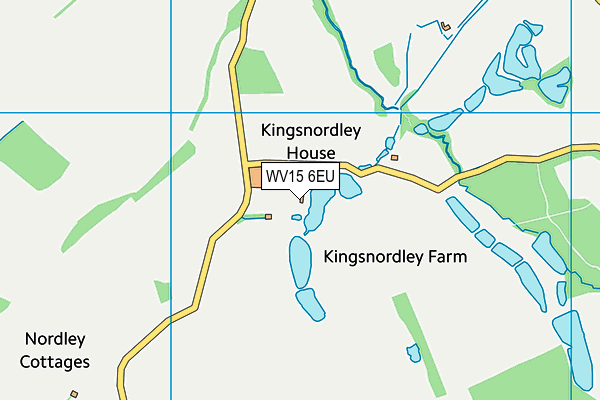 WV15 6EU map - OS VectorMap District (Ordnance Survey) WV15 6EU map - OS VectorMap District (Ordnance Survey)