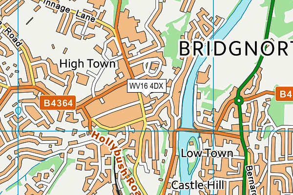 WV16 4DX map - OS VectorMap District (Ordnance Survey) WV16 4DX map - OS VectorMap District (Ordnance Survey)
