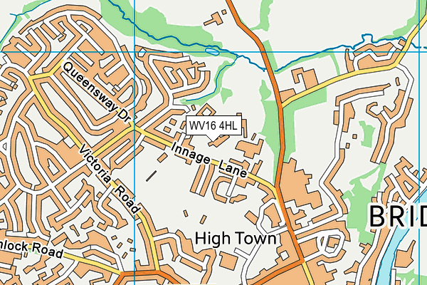 WV16 4HL map - OS VectorMap District (Ordnance Survey) WV16 4HL map - OS VectorMap District (Ordnance Survey)