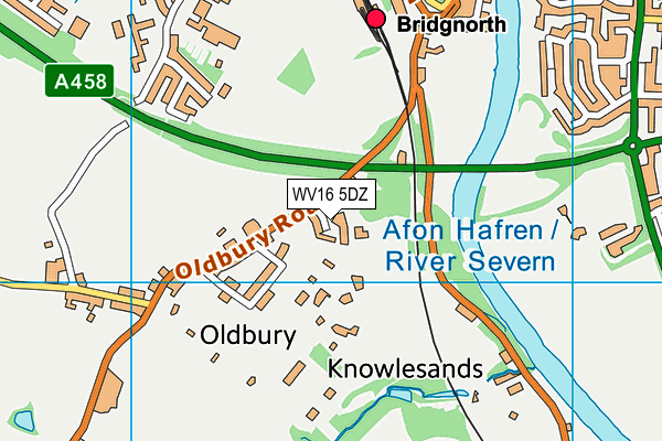 WV16 5DZ map - OS VectorMap District (Ordnance Survey) WV16 5DZ map - OS VectorMap District (Ordnance Survey)