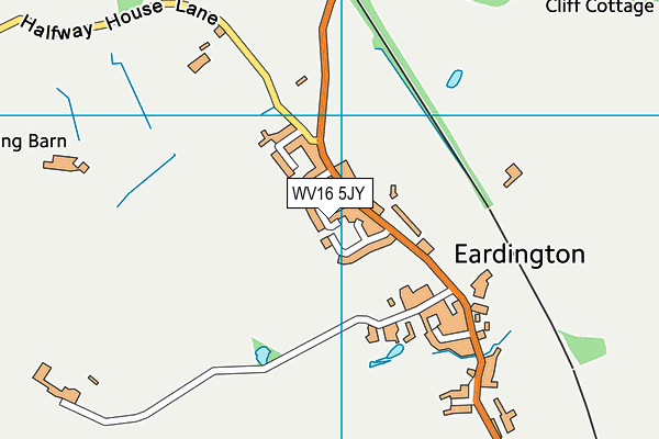 WV16 5JY map - OS VectorMap District (Ordnance Survey) WV16 5JY map - OS VectorMap District (Ordnance Survey)