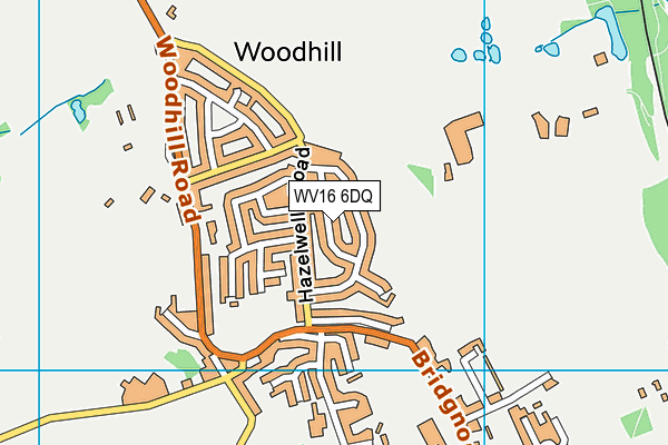 WV16 6DQ map - OS VectorMap District (Ordnance Survey) WV16 6DQ map - OS VectorMap District (Ordnance Survey)