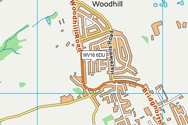 WV16 6DU map - OS VectorMap District (Ordnance Survey) WV16 6DU map - OS VectorMap District (Ordnance Survey)