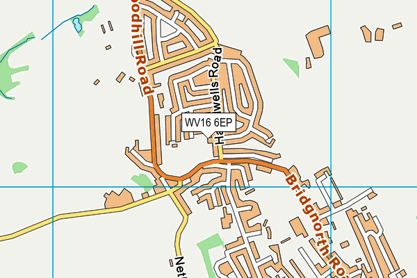 WV16 6EP map - OS VectorMap District (Ordnance Survey) WV16 6EP map - OS VectorMap District (Ordnance Survey)