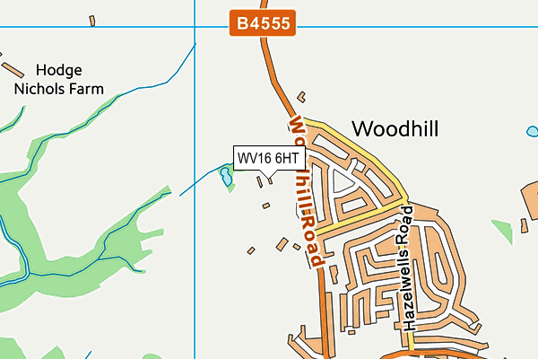 WV16 6HT map - OS VectorMap District (Ordnance Survey) WV16 6HT map - OS VectorMap District (Ordnance Survey)