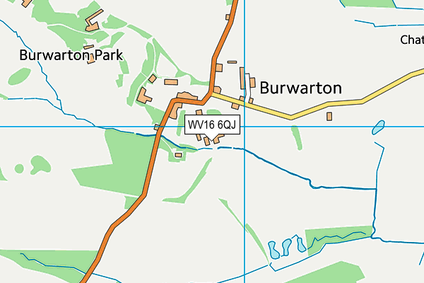 WV16 6QJ map - OS VectorMap District (Ordnance Survey) WV16 6QJ map - OS VectorMap District (Ordnance Survey)