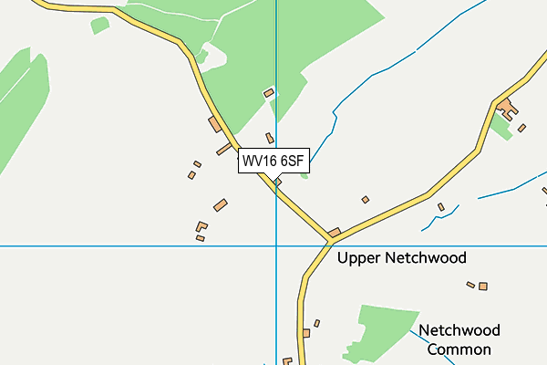 WV16 6SF map - OS VectorMap District (Ordnance Survey) WV16 6SF map - OS VectorMap District (Ordnance Survey)