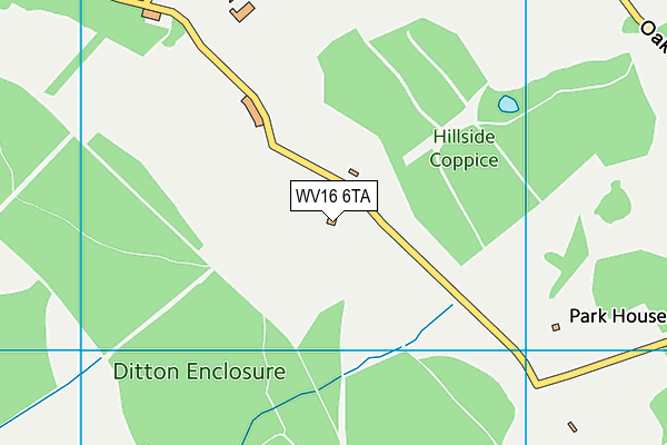WV16 6TA map - OS VectorMap District (Ordnance Survey) WV16 6TA map - OS VectorMap District (Ordnance Survey)