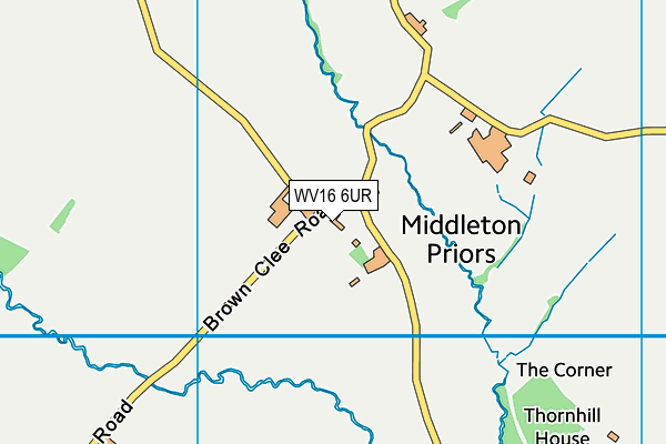WV16 6UR map - OS VectorMap District (Ordnance Survey) WV16 6UR map - OS VectorMap District (Ordnance Survey)