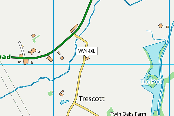 WV4 4XL map - OS VectorMap District (Ordnance Survey) WV4 4XL map - OS VectorMap District (Ordnance Survey)