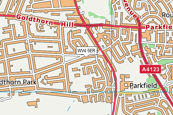 WV4 5ER map - OS VectorMap District (Ordnance Survey) WV4 5ER map - OS VectorMap District (Ordnance Survey)
