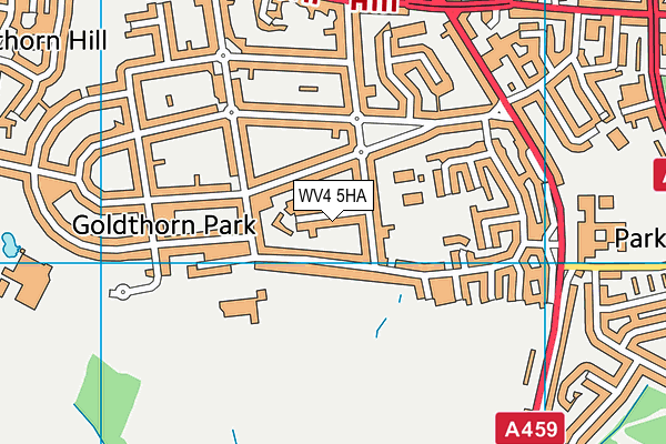 WV4 5HA map - OS VectorMap District (Ordnance Survey) WV4 5HA map - OS VectorMap District (Ordnance Survey)