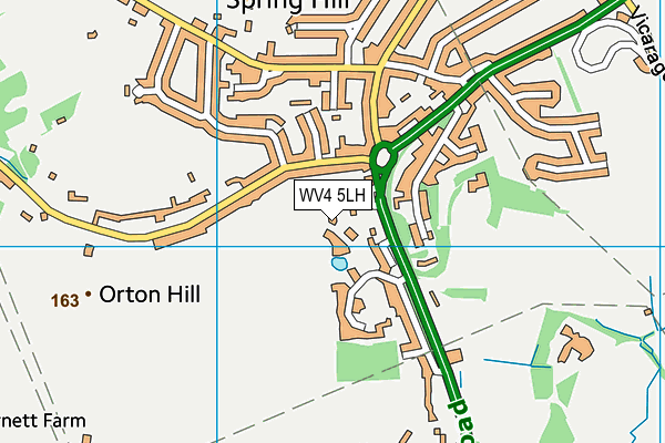 WV4 5LH map - OS VectorMap District (Ordnance Survey) WV4 5LH map - OS VectorMap District (Ordnance Survey)