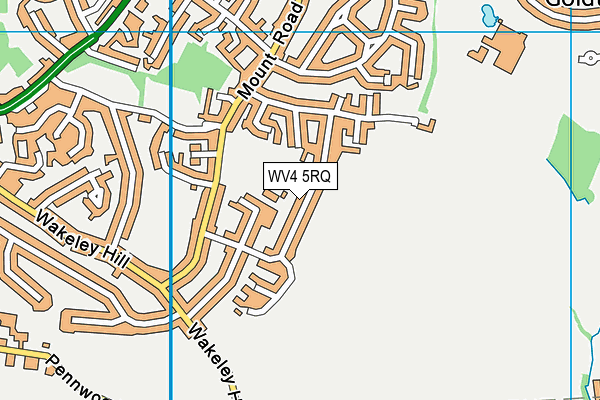 WV4 5RQ map - OS VectorMap District (Ordnance Survey) WV4 5RQ map - OS VectorMap District (Ordnance Survey)